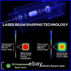 SCULPFUN S9 90W effect Laser Engraving Machine Cutter 410x420mm Full Metal DIY