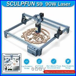 SCULPFUN S9 Laser Engraver CNC Engraving Cutter Machine 410mmx420mm Large Size