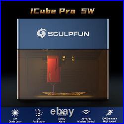 Sculpfun iCube Pro 5W Mini Laser Engraver Enclosed Laser Engraving Machine V9L1