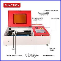 Second-hand Upgraded 40W Co2 Laser Engraving Cutting Machine, 12 x 8in