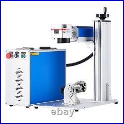 Secondhand 50W 7.9 x7.9 in Fiber Laser Marking Engraving Machine