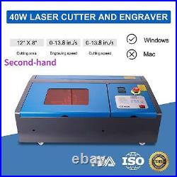 Secondhand Upgraded40W Laser Engraver Cutting Machine Crafts Red-dot pointer