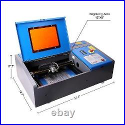 Secondhand Upgraded40W Laser Engraver Cutting Machine Crafts Red-dot pointer