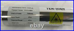 TEN-HIGH 40W CO2 Laser Tube 700mm for Laser Engraving Cutting Machine