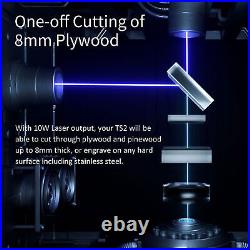 TwoTrees TS2 10W CNC Laser Engraver Laser Engraving Cutter Machine 450450 mm