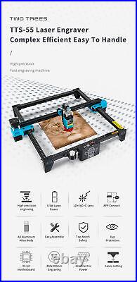 TwoTrees TTS-55 Laser Engraver CNC Engraving Machine for Wood Leather Acrylic