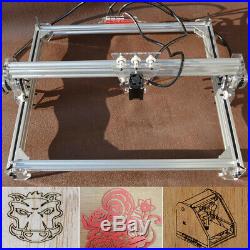 US 2500mW 100x100cm CNC Laser Engraver Print Wood Marking Engraving Machine DIY