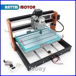 (US)3018-pro DIY CNC Router 10W Laser GRBL Wood Engraver Milling Cutting Machine