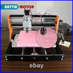 (US)3018-pro DIY CNC Router 10W Laser GRBL Wood Engraver Milling Cutting Machine