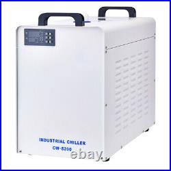 US CW-5200 Industry Water Chiller for CO2 Laser Engraving Cutting Machine 110V