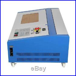 US Stock 12 x 8 40W CO2 Laser Engraver Cutter Worktable Engraving Machine FDA