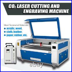 US Stock 130W RECI 1300x900mm CO2 Laser Engraver Cutter Engraving Machine RUIDA