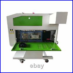 US Stock 20 x 28 90W CO2 Laser Cutter with Electric Lifting and Rotary Axis