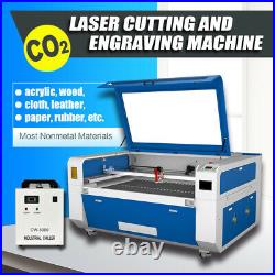 US Stock RECI CO2 Laser Engraver Cutter 130W 51 × 35 Cutting Engraving Machine