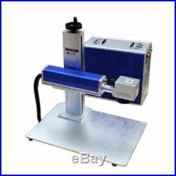 USA FDA 30W Fiber Laser Marking Metal Engraving Engraver FREE Ratory Axis