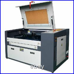 USA Pick-up 12 x 20 50W CO2 Laser Cutter Engraver with Y-axis Rotary Roller