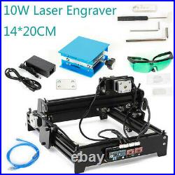 USB 10W Pulse Laser Engraver Kit CNC Engraving Machine Metal Wood Cutting Cutter
