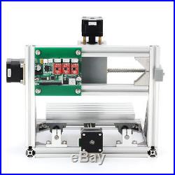 USB 3 Axis CNC Router Machine+500mW Laser Engraving Milling Plastic PCB PVC NEW