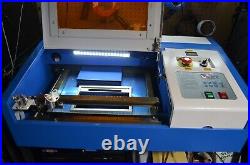 USB CO2 40w Laser Engraving Cutting K40 Engraver 3020 Wood Acrylic 110V/220V