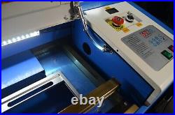 USB CO2 40w Laser Engraving Cutting K40 Engraver 3020 Wood Acrylic 110V/220V