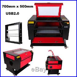 USB Disk 60W CO2 Laser Engraver Laser Engraving Machine 500x700mm Rotary Device