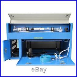 USB Port 50W CO2 Laser Engraving &Cutting Machine Up/Down With Rotary Attachment