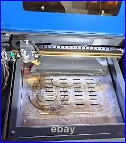 USED OMTech 40W CO2 Laser Engraver Cutting Machine w 8 x 12 Working Area