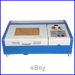 Upgrade with Wheels 40W USB CO2 Laser Engraving Cutting Machine Engraver