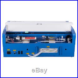 Upgraded 40W CO2 Laser Engraver Cutting Machine with Panel Control USB Interface