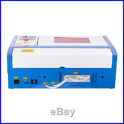 Upgraded 40W CO2 Laser Engraver Cutting Machine with Panel Control USB Interface