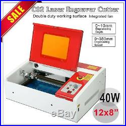 Upgraded 40W USB CO2 Laser Engraving Cutting Machine Engraver Cutter 300x200mm