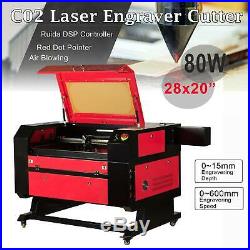 Upgraded 80W Co2 Laser Cutter Engraver 20x28 Cutting Engraving machine Ruida