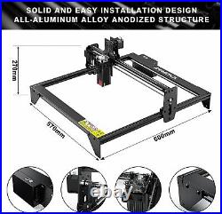 Upgraded Laser Engraver A5 M40, ATOMSTACK 40W CNC Laser Engraver and Cutter Mach