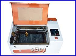 Upgraded Version CO2 40W 110/220V Laser Engraving Cutting Machine with USB port