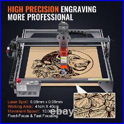 VEVOR Laser Engraver Cutter 5W Higher Accuracy Laser Engraving Machine Wood DIY