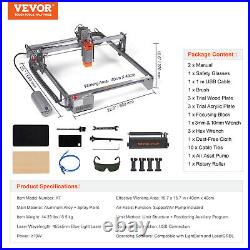 VEVOR Laser Engraver Laser Engraving Machine 10W Compressed Spot Rotary Roller