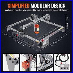 VEVOR Laser Engraver Laser Engraving Machine 5W Compressed Spot Eye Protection