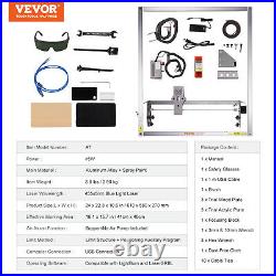 VEVOR Laser Engraver Laser Engraving Machine 5W Compressed Spot Eye Protection