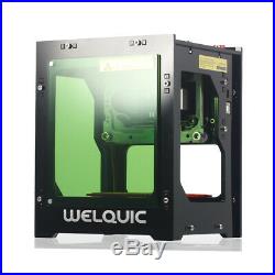 Welquic 1500mw Bluetooth Laser Engraving Machine Dual USB Port for iPad/Tablets