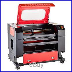 With USB Interface Engraver Cutter 60W 110V CO2 Laser Engraving Machine 28 x 20