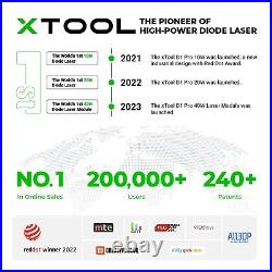XTool D1 Pro 20W Laser Engraver Deluxe Bundle, Powerful Laser Cuuter Machine