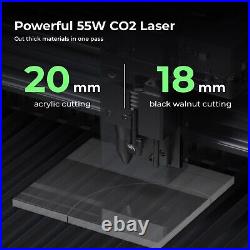 XTool P2 CO2 Laser Engraver, Versatile and Smart Desktop 55W CO2 Laser Cutter